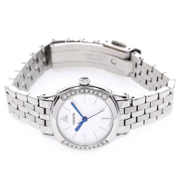 SEIKO CREDOR-0AR0 Silver Dial Quartz Ladies Watch_835098 - Picture 2 of 6